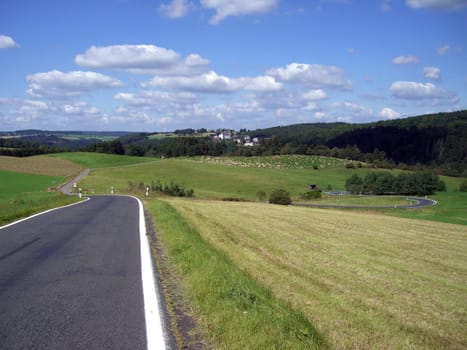 Eifel Heights near Wildenburg