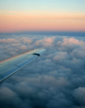 Above the clouds