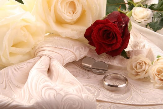 Jewelry from the groom