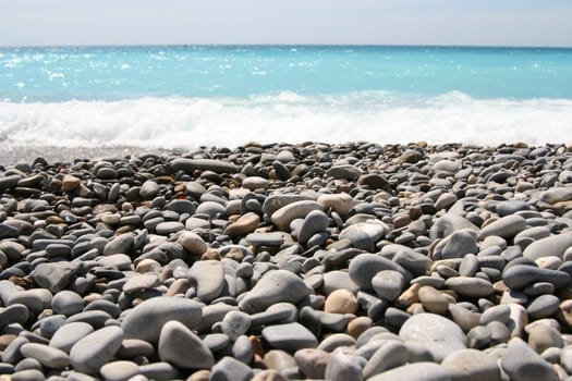 Stone beach