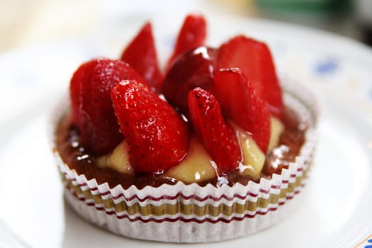 Strawberry tart