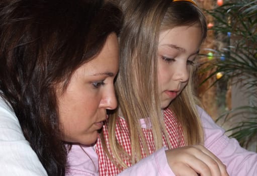 Mother and daughter