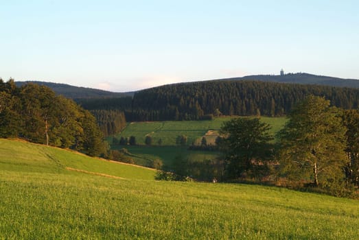 View to the Auersberg