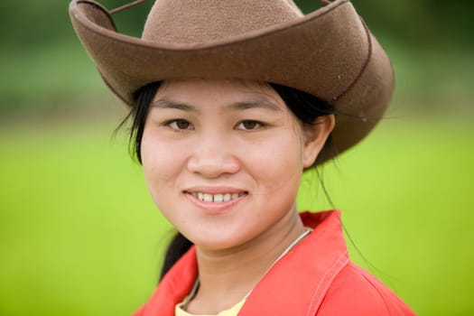 Portrait of a Laotian Woman