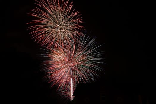 Fireworks at the Hof Folk Festival