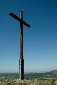 Summit cross on the Rodenstein