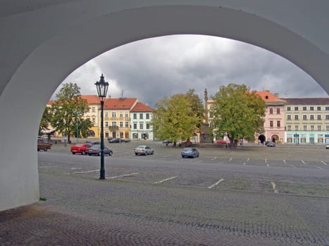 Market square in Leitmeritz