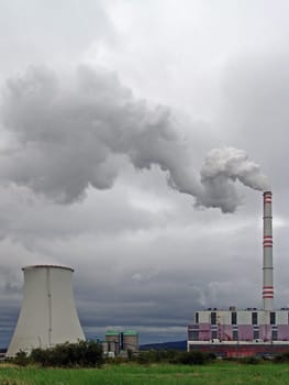 Lignite-fired power plant