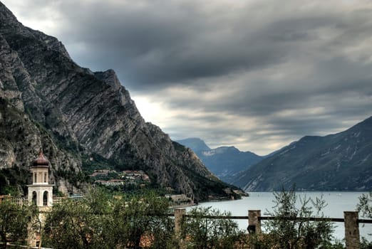 Clouds over Limone