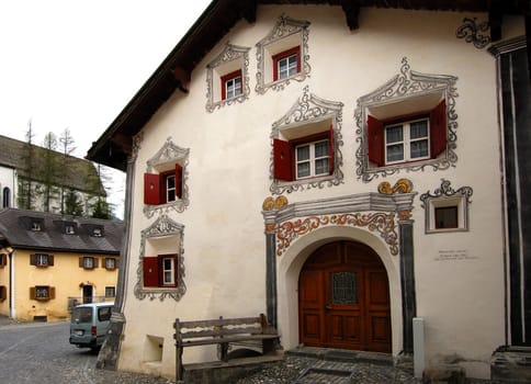 Engadine House,Scuol,Switzerland