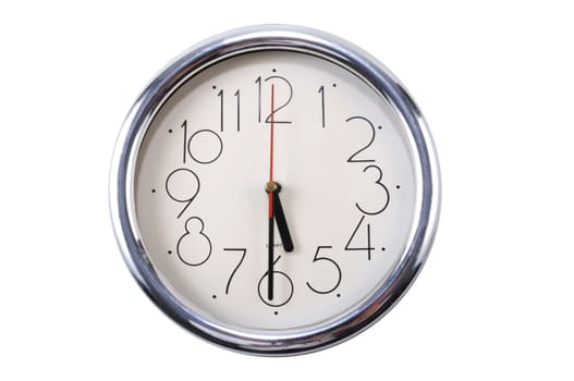 Half past six