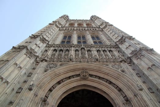 Detail photo Palace of Westminster