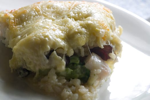 Pollock casserole
