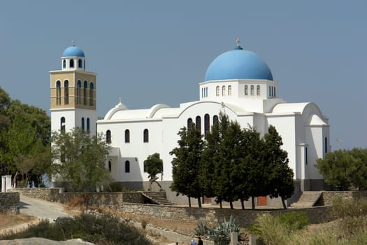 Church in Galando,Naxos