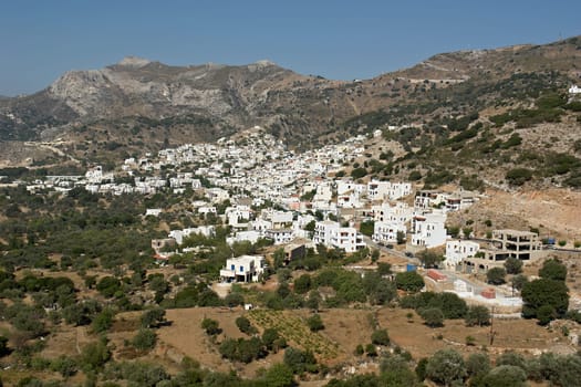 Mountain village of Filoti,Naxos