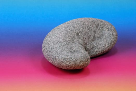 Stone on gradient