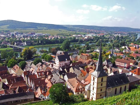 Red wine town of Klingenberg