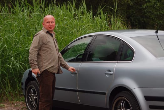 Man at the car
