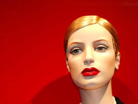 The mannequin was taken from a public street