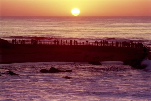 Sunset in La Jolla
