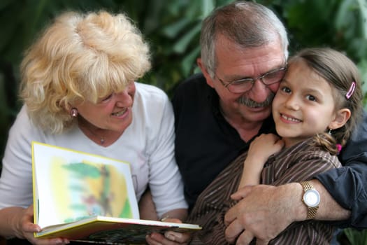 Sheltered by grandma and grandpa