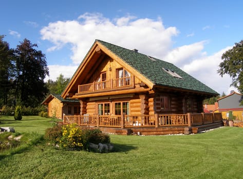 Wooden house