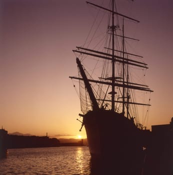 harbour or harbor or port ship