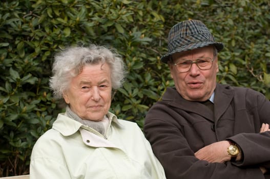 Retired couple