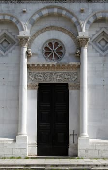 Church door