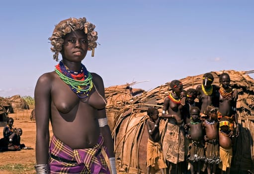 Galeb Girl,Southern Ethiopia