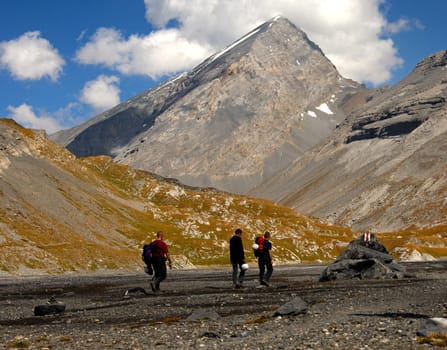 High Valley,Alps
