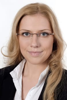 Portrait of young woman