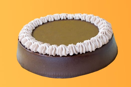 Pistachio Marzipan Chocolate Cake