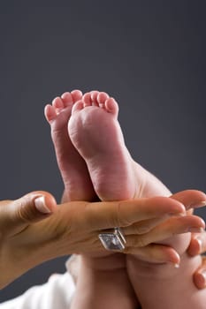 Small baby feet