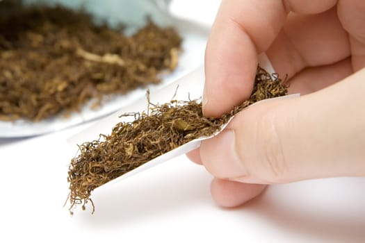 Homemade cigarette