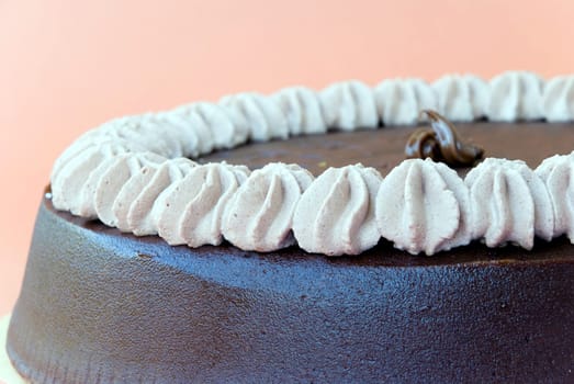 Pistachio marzipan chocolate cake 3