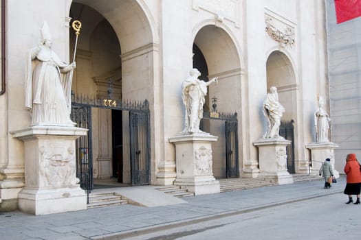 Salzburg Cathedral Entrance