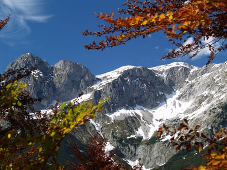 Autumn in the mountains