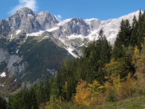 Autumn in the mountains
