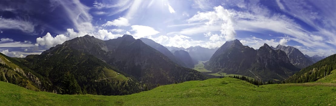 Alpine Sky Panorama