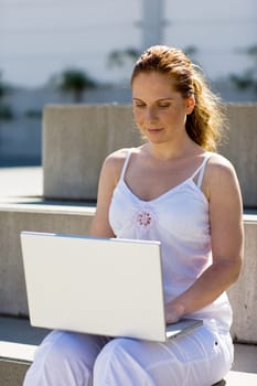 Mobile with notebook