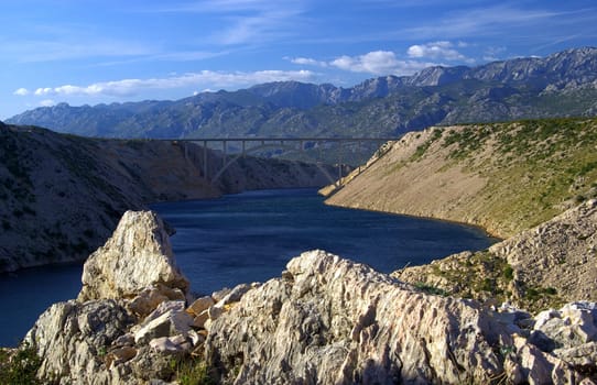 Novigrad Sea Highway Bridge 01