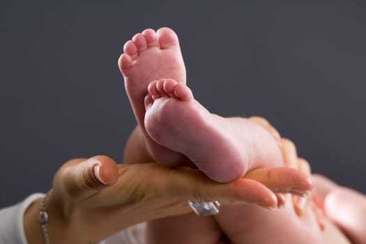 Small baby feet