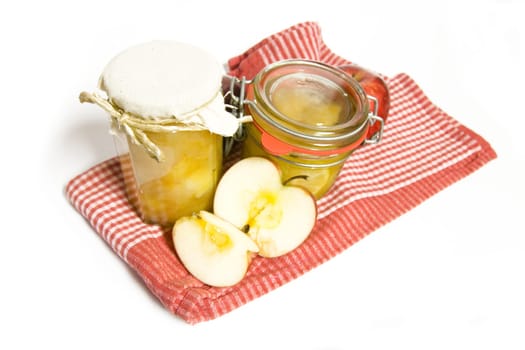 Apple compote,apple mash