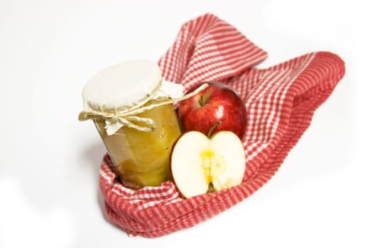 Apple compote,apple mash
