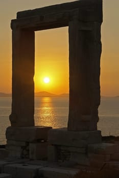 Temple of Apollo on Naxos,Greece