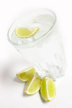 Water with limes