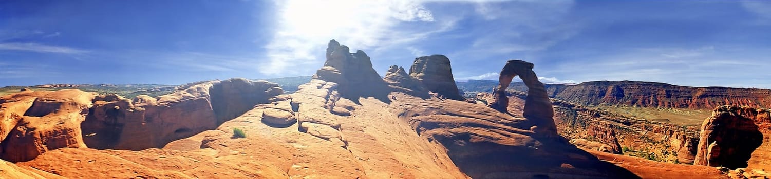 Delicate Arch Panorama