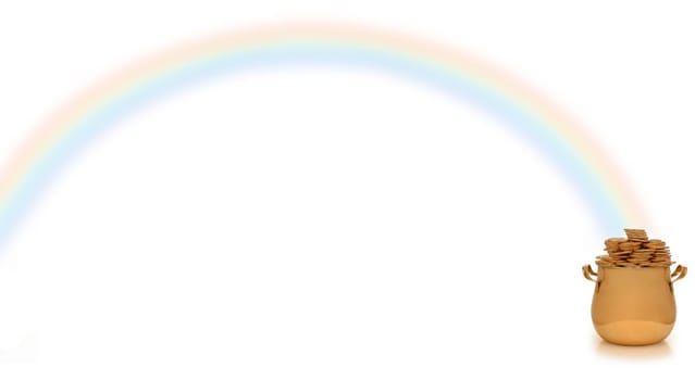 Treasure at the end of the rainbow