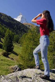 View into the distance